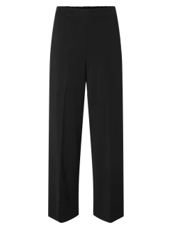 Selected Femme Naisten Housut, SLFEMMA-TARA MW WIDE PANT Black