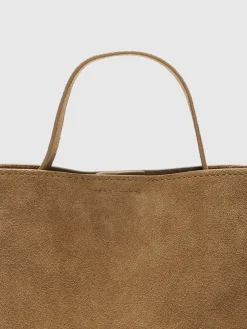 Selected Femme naisten laukku SLFStella Mini Suede Bag, Tan