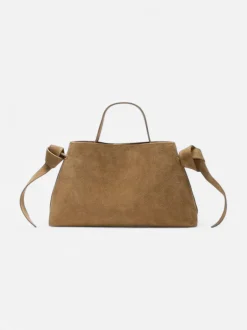 Selected Femme naisten laukku SLFStella Mini Suede Bag, Tan