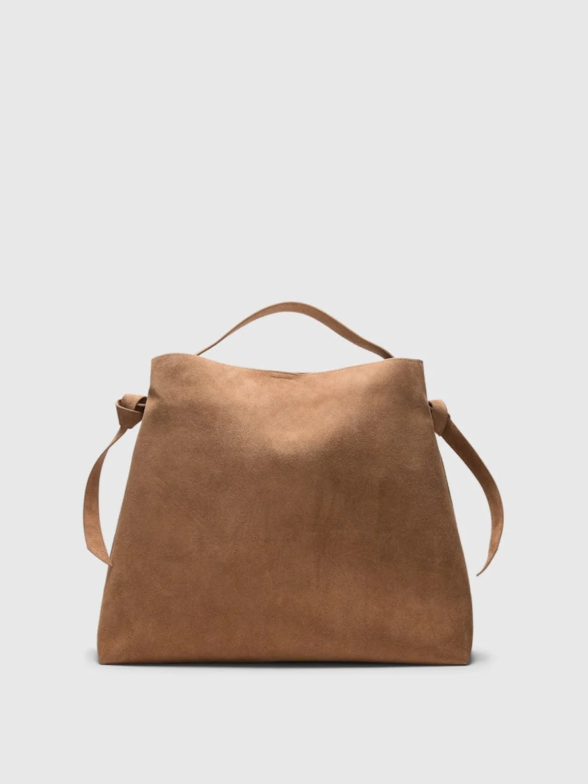 Selected Femme naisten laukku SLFStella Large Suede Bag, Tan