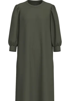 Selected Femme naisten mekko, SLFTENNY SWEAT DRESS Tummanvihreä