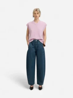 Selected Femme naisten neuleliivi Lulu Brushed Knit Vest, Winsome Orchid