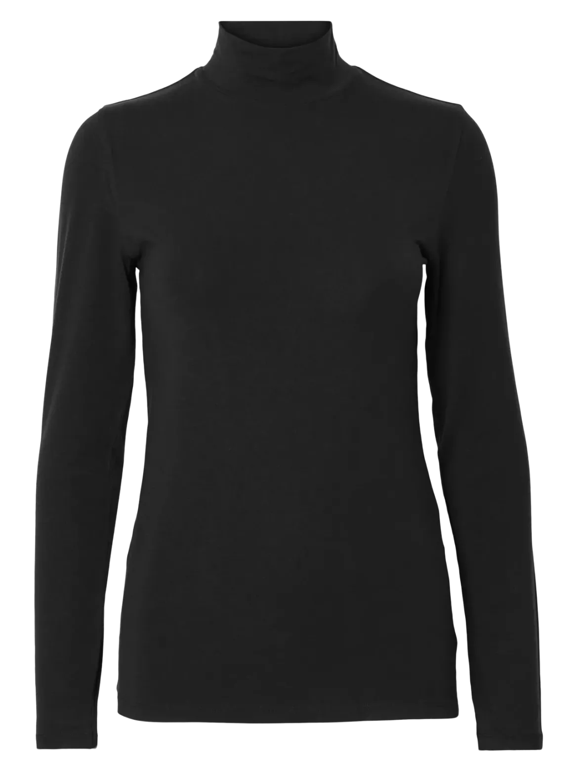 Selected Femme Naisten Paita, SLFMANJA LS HIGH NECK NOOS Black