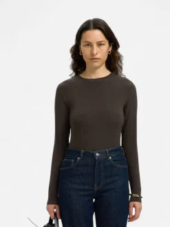 Selected Femme naisten pitkähihainen paita Manja, Delicioso
