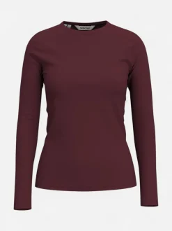 Selected Femme naisten pitkähihainen paita Manja, Tawny Port