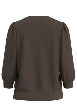 Selected Femme Naisten Pusero, SLFTENNY 3/4 SWEAT TOP NOOS Delicioso