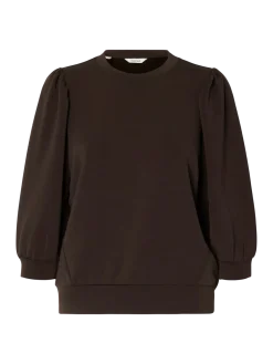 Selected Femme Naisten Pusero, SLFTENNY 3/4 SWEAT TOP NOOS Delicioso
