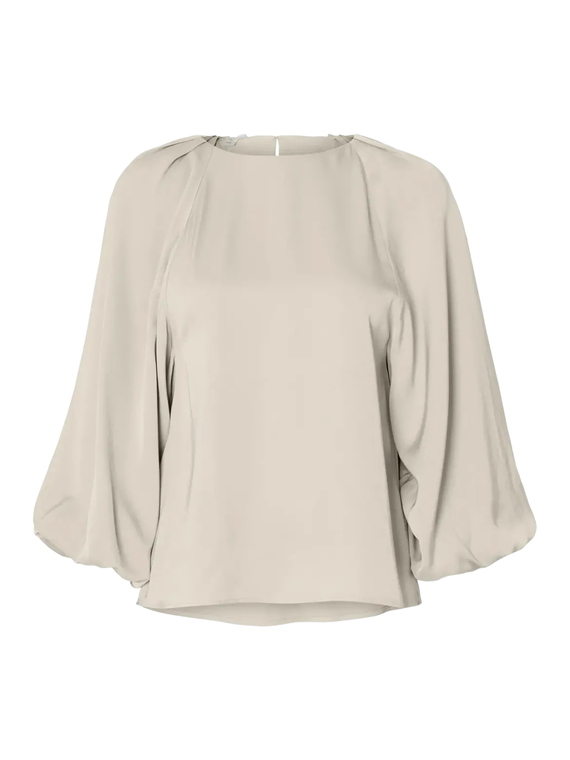 Selected Femme naisten pusero SLFLaurina 3/4 Top noos, Birch