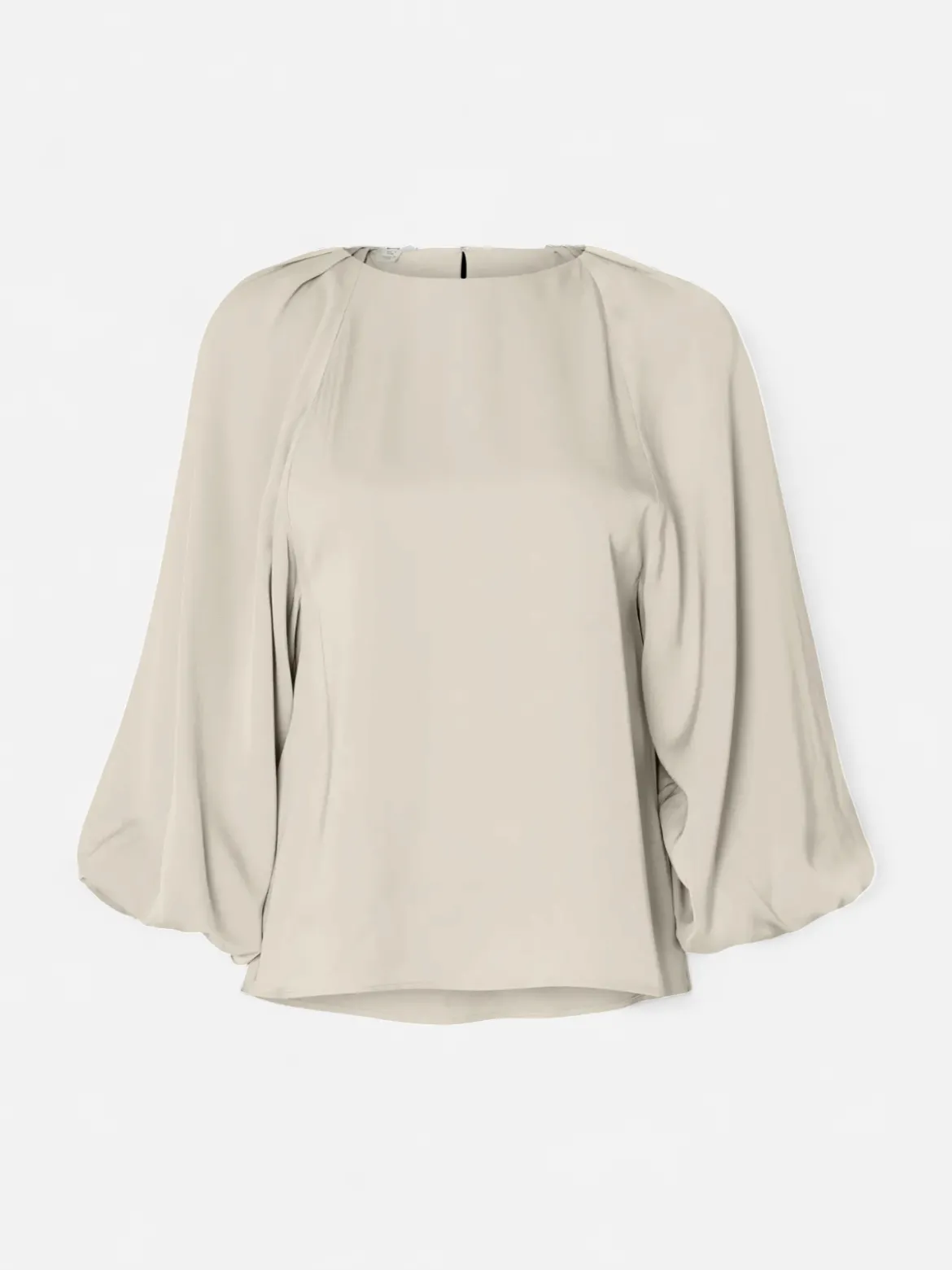 Selected Femme naisten pusero SLFLaurina 3/4 Top noos, Birch