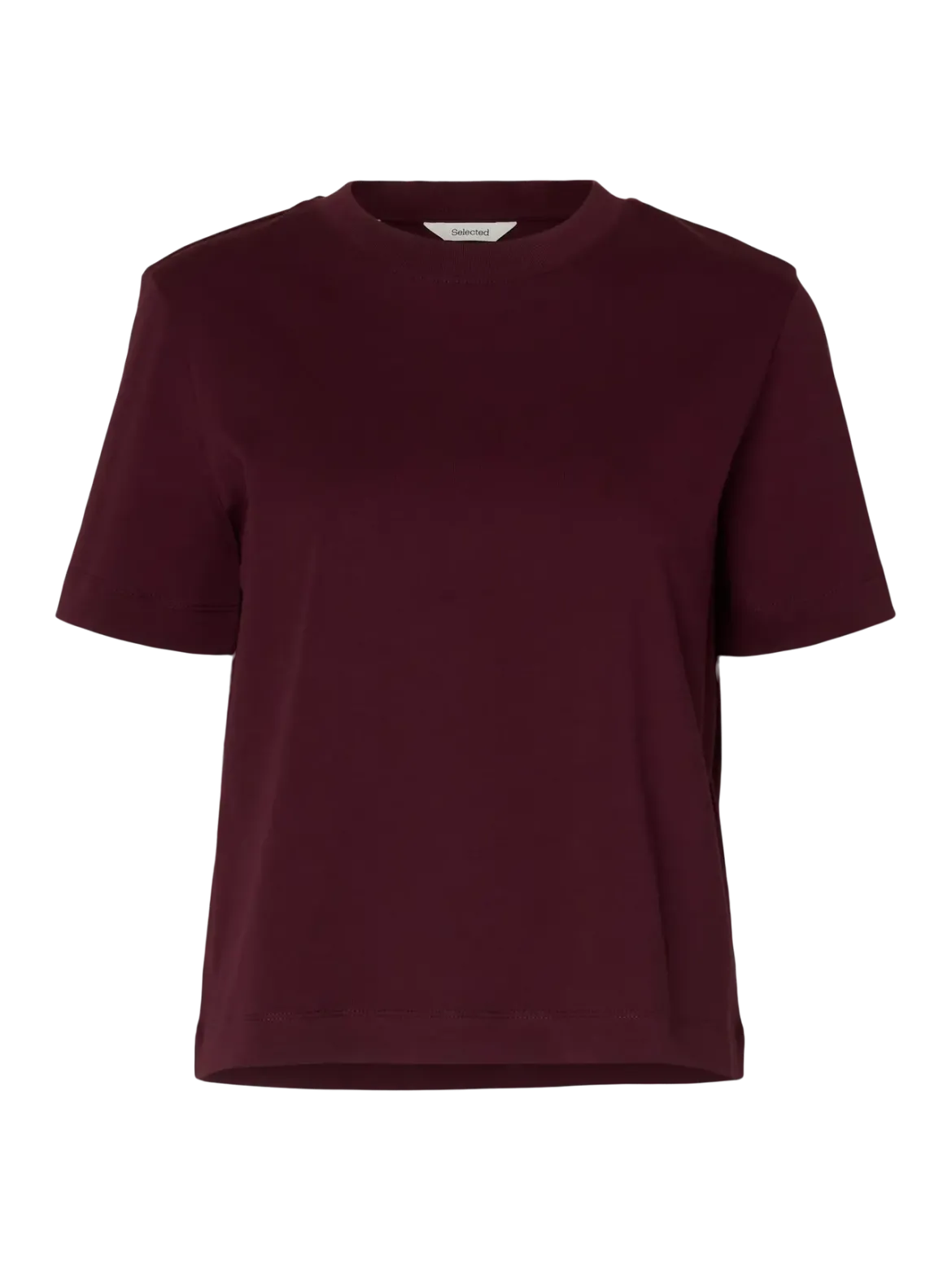Selected Femme Naisten T-Paita, SLFESSENTIAL SS BOXY TEE NOOS Fig