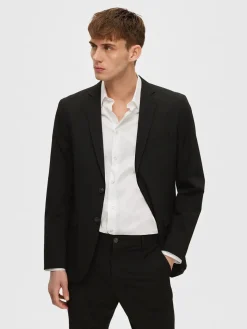 Selected Homme Miesten Bleiseri, LIAM BLZ FLEX NOS Black