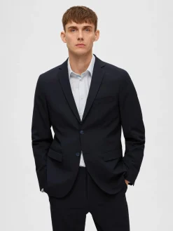 Selected Homme miesten bleiseri Liam BZL Flex NOS, Navy Blazer