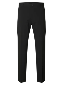 Selected Homme Miesten Housut, LIAM TRS FLEX NOS Black