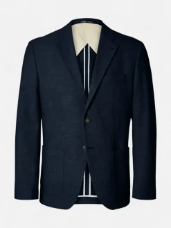 Selected miesten bleiseri Brodie, Navy Blazer