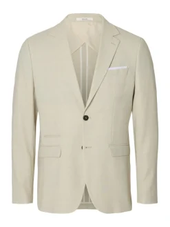 Selected miesten bleiseri SlhSlim Oasis, Egret