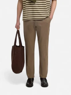 Selected miesten chinot New Miles Flex Chino, Chocolate Chip