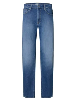 Selected miesten farkut SLH196-STRAIGHT CLEO FLEX MB 616 JNS NOS, Medium Blue Denim