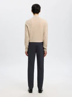 Selected miesten housut Robert Flex Pants, Dark Sapphire