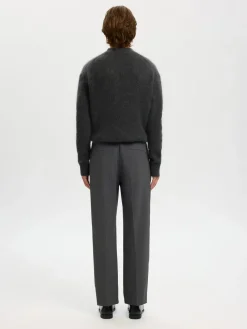 Selected miesten housut SLHLOOSE-MAGS TRS EX, Asphalt