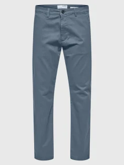 Selected miesten housut SLH175-SLIM NEW MILES FLEX PANT NOOS, Blue Mirage
