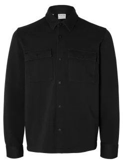 Selected Miesten Paitatakki Jackie Sweat Jacket Black