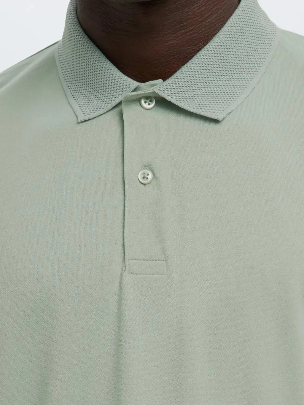 Selected miesten pikeepaita SLHFAVE Button Ss Polo Noos, Aqua Gray