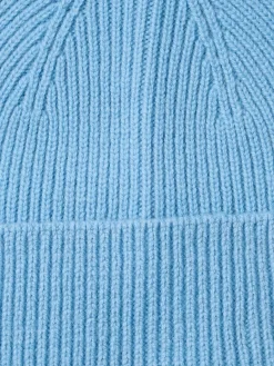 Selected miesten pipo Mason Merino Beanie, Blissful Blue