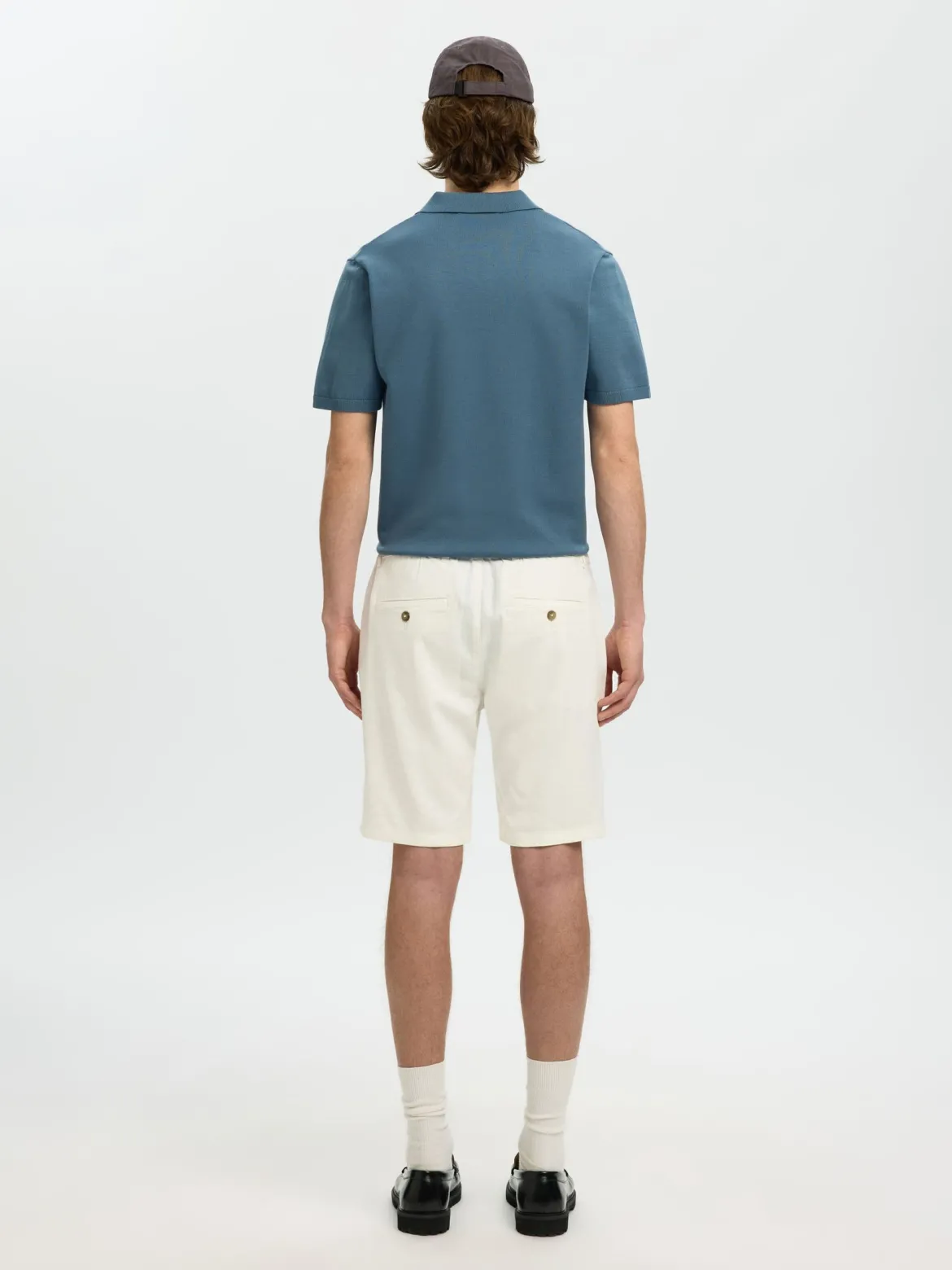 Selected miesten shortsit Brody, Cloud Dancer
