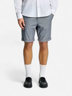 Selected miesten shortsit Luton SlhSlim Flex, Oceana W. Oatmeal