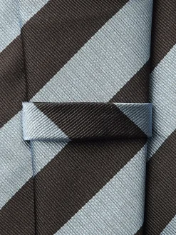 Selected miesten solmio Amour Silk Tie, Skyway Stripes