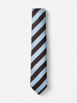 Selected miesten solmio Amour Silk Tie, Skyway Stripes