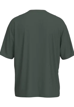Selected miesten t-paita, LOOSE OSCAR SS O-NECK Deep Forest