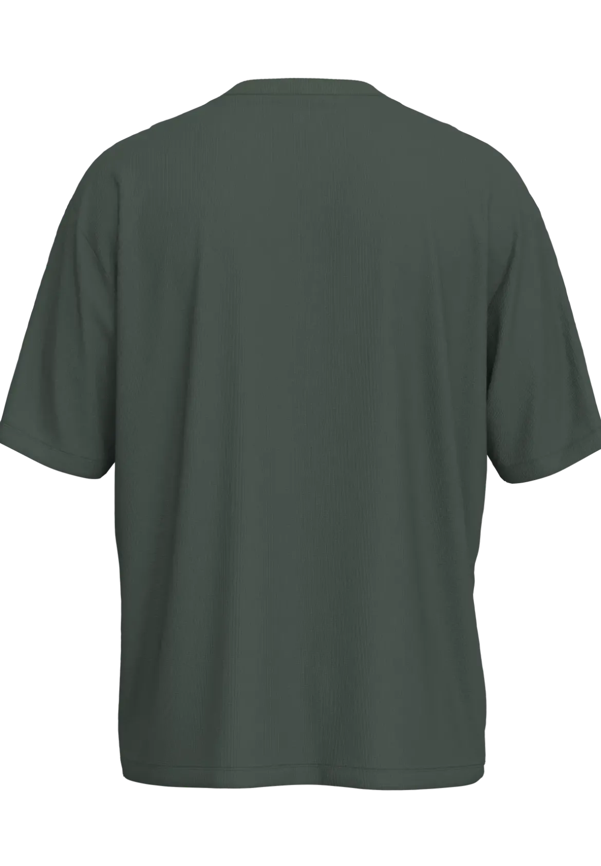 Selected miesten t-paita, LOOSE OSCAR SS O-NECK Deep Forest