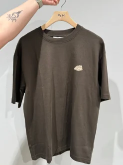 Selected miesten T-paita Loose Oscar Print, Delicioso