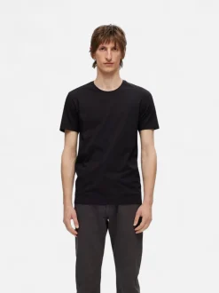 Selected miesten t-paita, ROLAND SS O-NECK Black