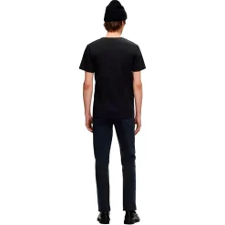 Selected miesten t-paita, ROLAND SS O-NECK Black