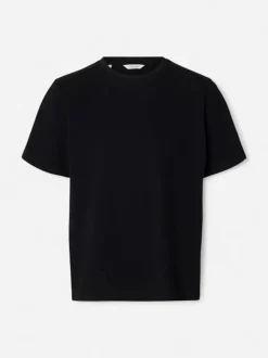 Selected miesten t-paita SLHATLAS SS O-Neck Tee, musta