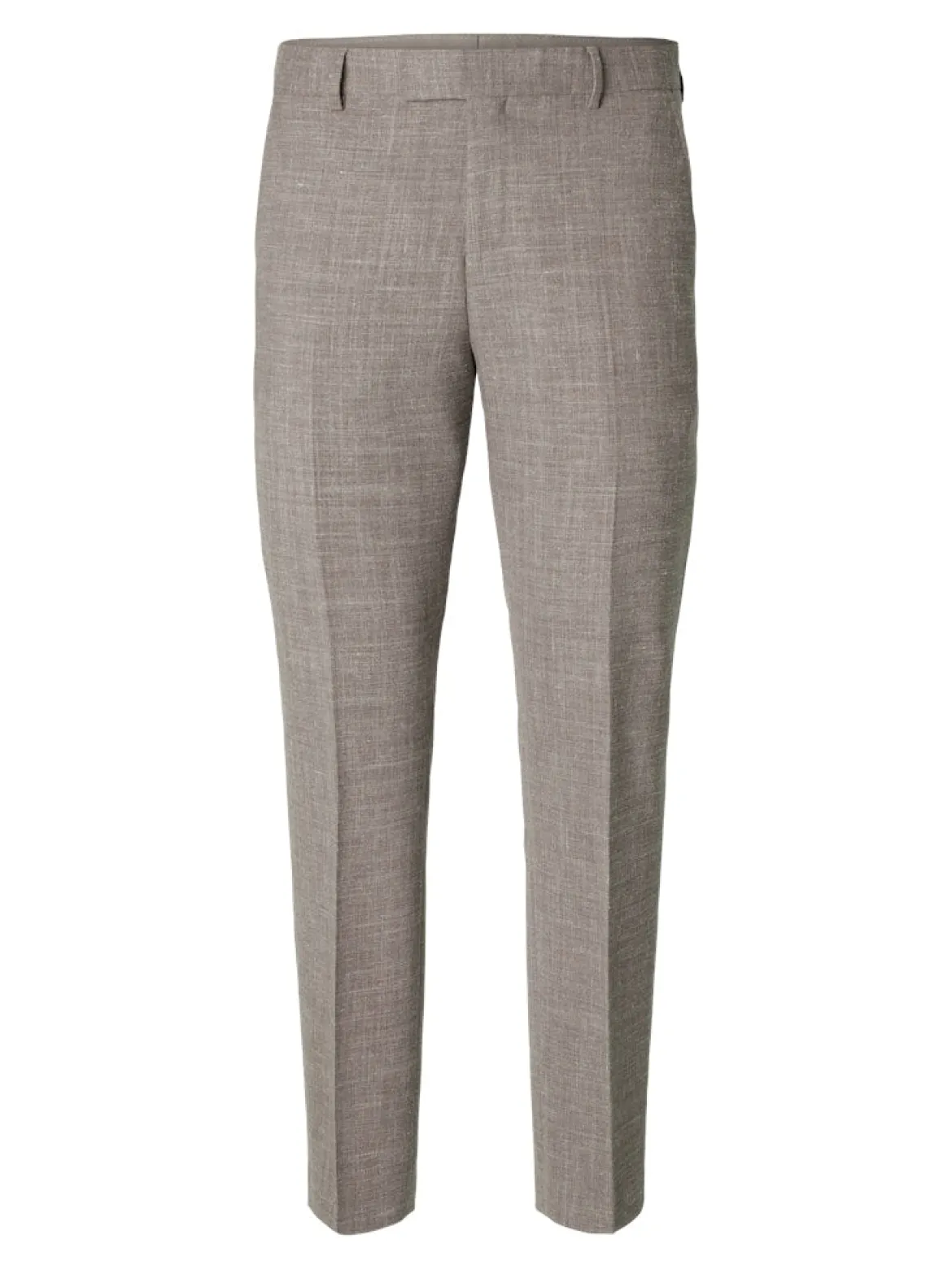 Selected pellavahousut, OASIS LINEN TROUSER Keskiruskea