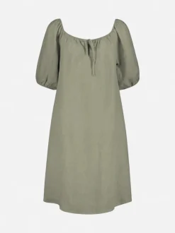 Sinnuu mekko Tokio Pellavamekko, khaki