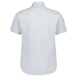 Sinnuu miesten kauluspaita K Technical Performance SS Shirt Microp, sininen kuosi