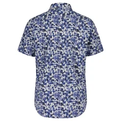 Sinnuu Miesten Kauluspaita, Performance Shirt SS California Sininen Kuosi