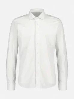 Sinnuu miesten kauluspaita Performance Technical Shirt LS, valkoinen