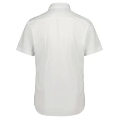 Sinnuu Miesten Kauluspaita, Technical Performance Shirt SS, Made in Europe, valkoinen