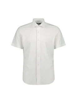 Sinnuu Miesten Kauluspaita, Technical Performance Shirt SS, Made in Europe, valkoinen