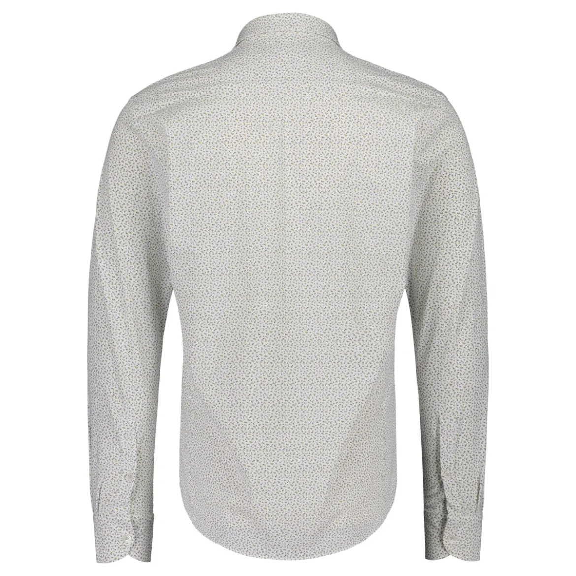 Sinnuu miesten kauluspaita Technical Performance Shirt Flower, kuosillinen beige
