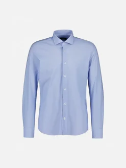 Sinnuu miesten kauluspaita Technical Shirt Structure Made in Europe, sininen kuosi