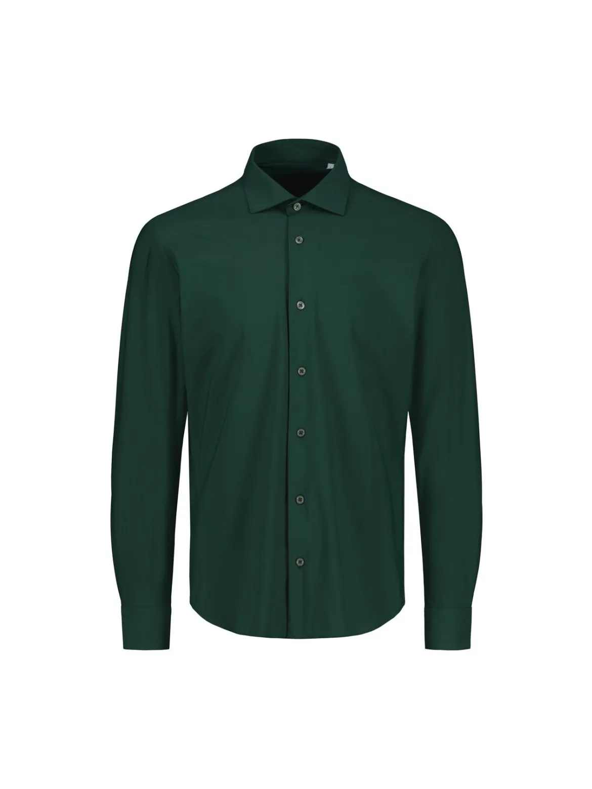 Sinnuu miesten kauluspaita Technical Shirt Made in Europe, tummanvihreä