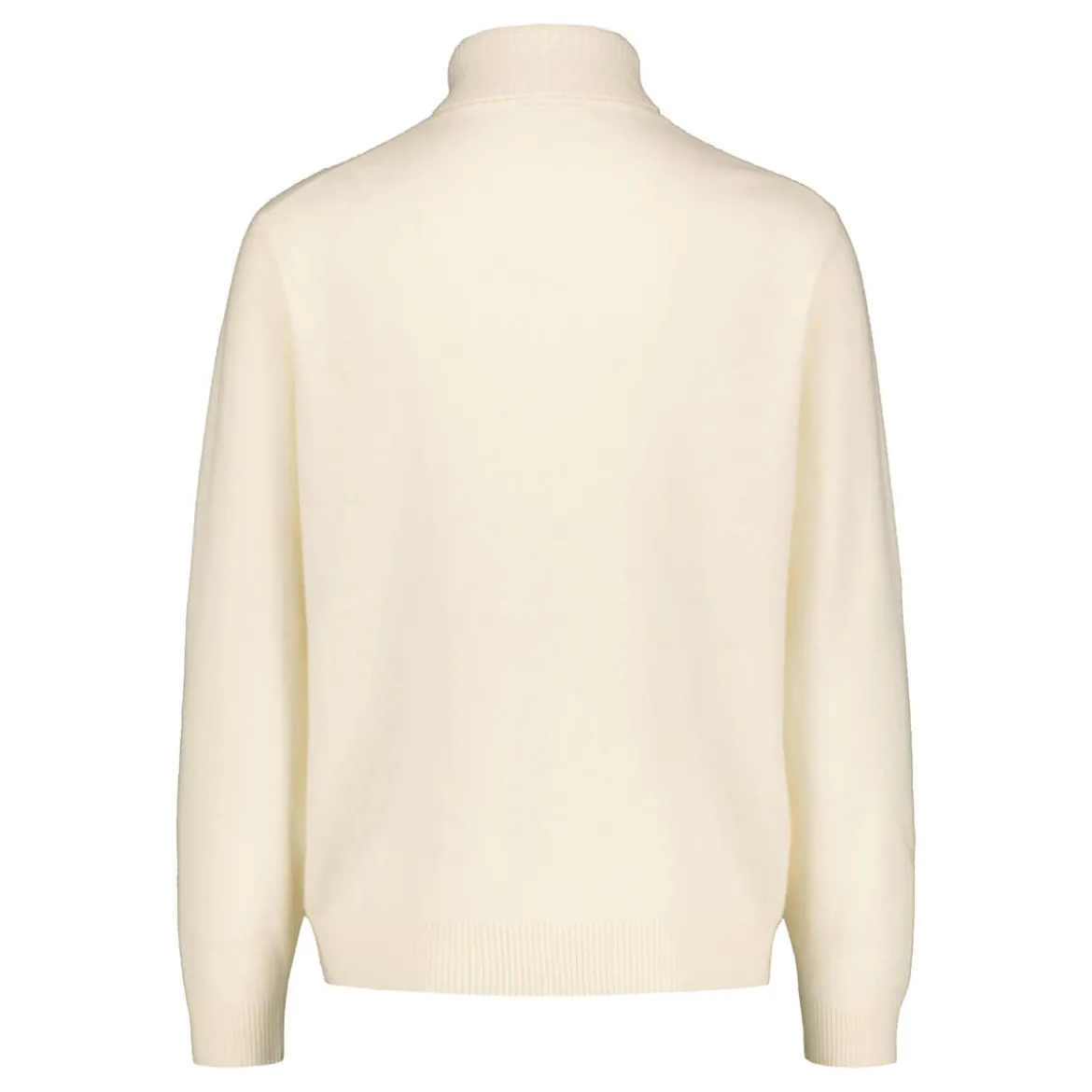 Sinnuu Miesten Neulepoolo ROLLNECK FINE MERINO WOOL MADE IN ITALY Luonnonvalkoinen