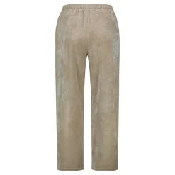 Sinnuu naisten housut Cia Velvet Pants, vaalea beige