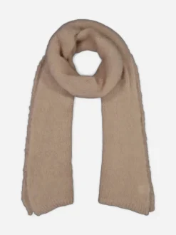 Sinnuu Naisten Kaulahuivi, Zoe Mohairhuivi Vaalea Beige